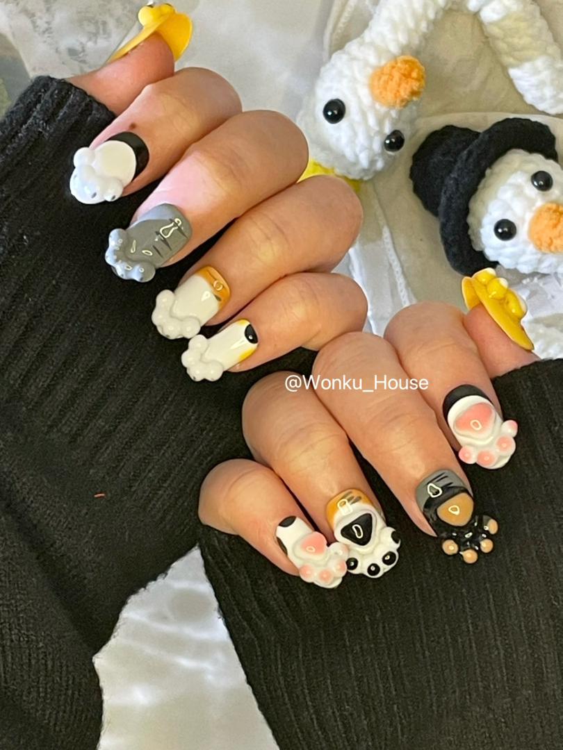 Puppy Paw Press-on Nails